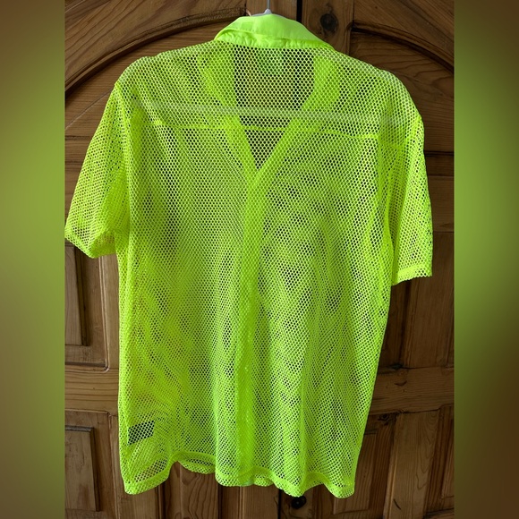 LF The Brand,  Digital Neon Mesh Top size S - Picture 4 of 9